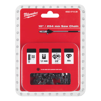 MILWAUKEE® Sägekette 3/8" für M18 FOPH-CSA - 25 cm Packung