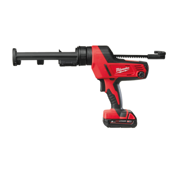 Milwaukee Akku-Kartuschenpresse M18™ C18 PCG/310C-201B- 310 ml inkl. Akku & Ladegerät