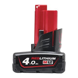 Milwaukee Akku M12 B4 4,0 Ah