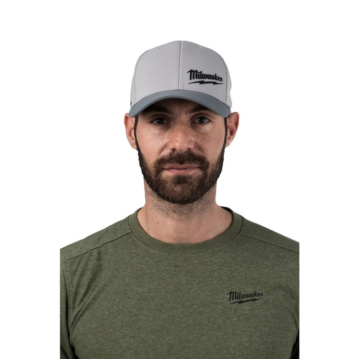 Milwaukee Baseballkappe Performance grau Model
