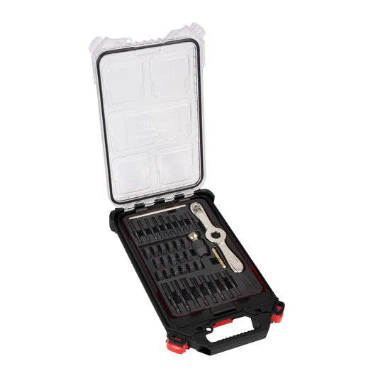 Milwaukee Gewindeschneid-Set mit Hex-LOK - 38-teilig