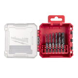 Milwaukee Kombi-Gewindebohrer-Set HSS-G 1/4" - 6-teilig