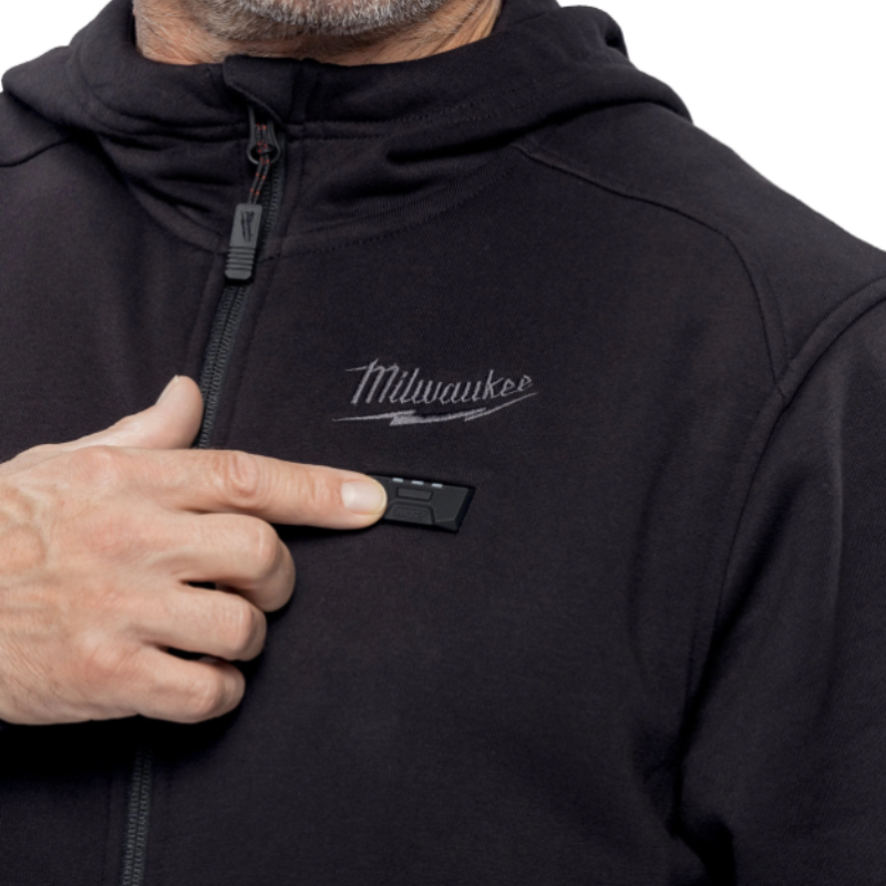Milwaukee Heated Hoodie M12 HHBL5-0 - schwarz