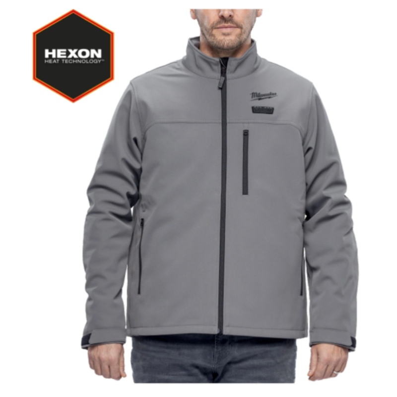 Milwaukee Premium Heated Jacket M12 HJGR6-0 - grau