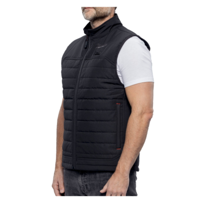 Milwaukee Heated Puffer Vest M12 HPVBL3-0 - schwarz - M