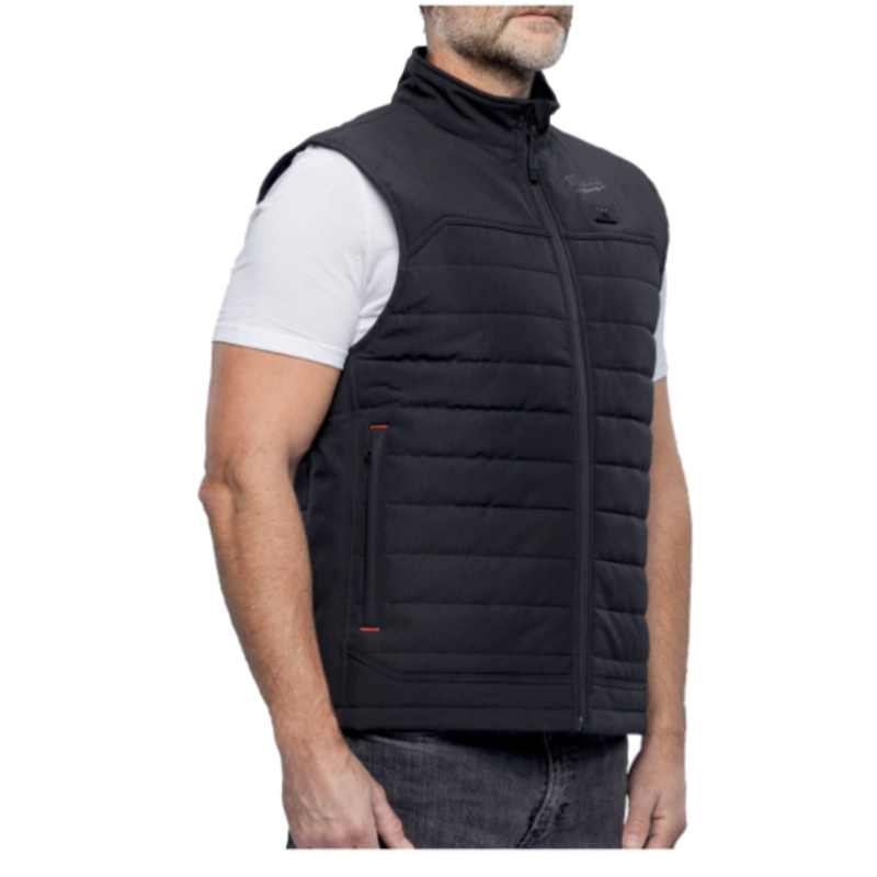 Milwaukee Heated Puffer Vest M12 HPVBL3-0 - schwarz - M