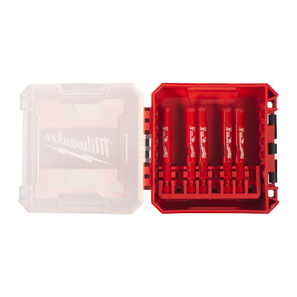 Milwaukee Nassbohrer-Set DIAMOND MAX 8 mm - 5-teilig