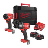 Milwaukee Power Pack M18 FUEL FPP2A3-502X (FID3 + FPD3 + 2 x 5,0 Ah + M12-18FC)