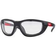 Milwaukee Sicherheitsbrille Premium mit Abdichtung klar