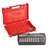 Milwaukee Ratschen- und Steckschlüssel-Set 1/2" metrisch - 28-teilig