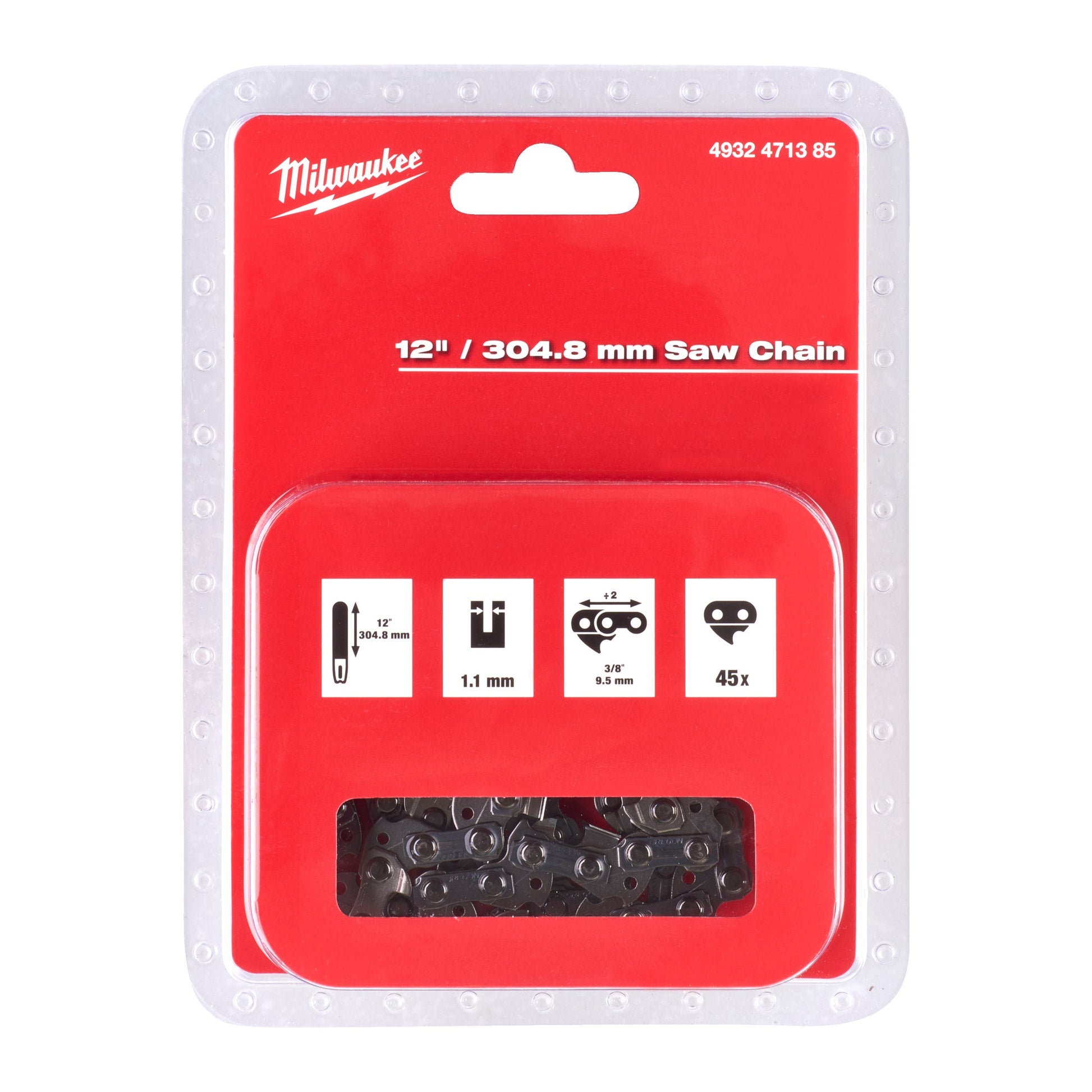 Milwaukee Sägekette 3/8" für M18 FCHSC - 30 cm Packung