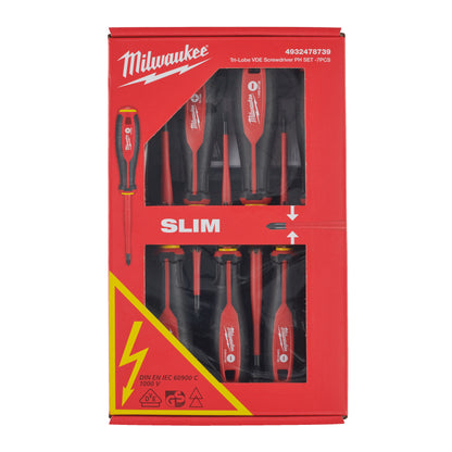 Milwaukee Schraubendreher-Set Tri-Lobe PH VDE - 7-teilig