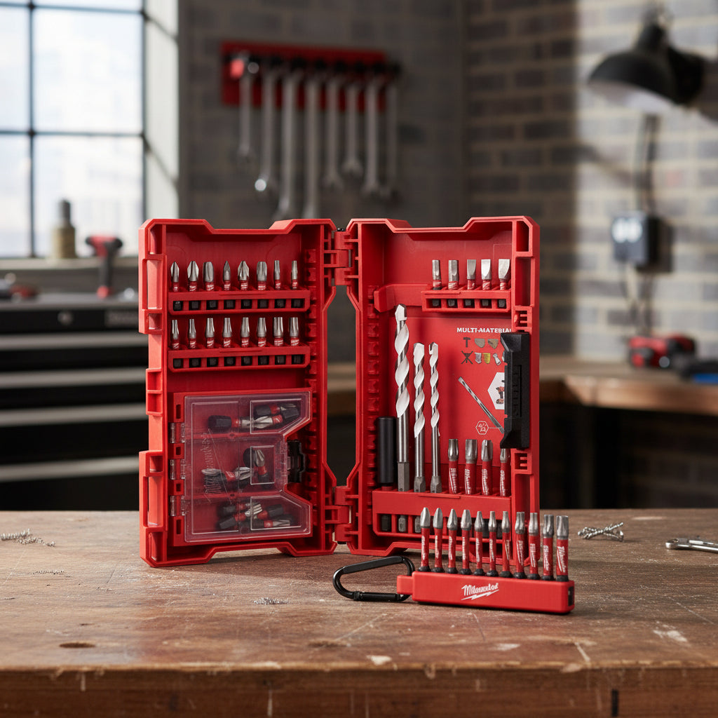 Milwaukee Shockwave Impact Duty Bit- & Bohrerset – 54-teilig