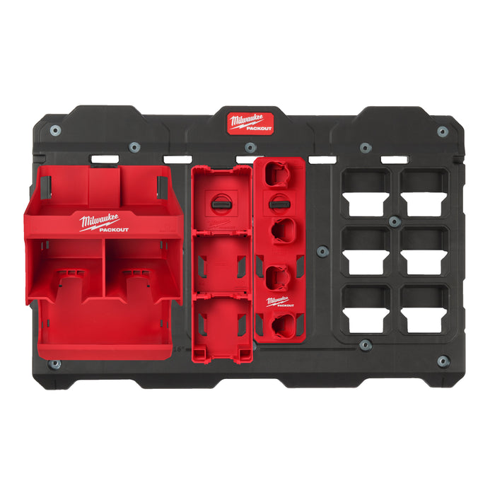 Milwaukee Starter-Set Werkstattorganisation für Elektrowerkzeuge PACKOUT