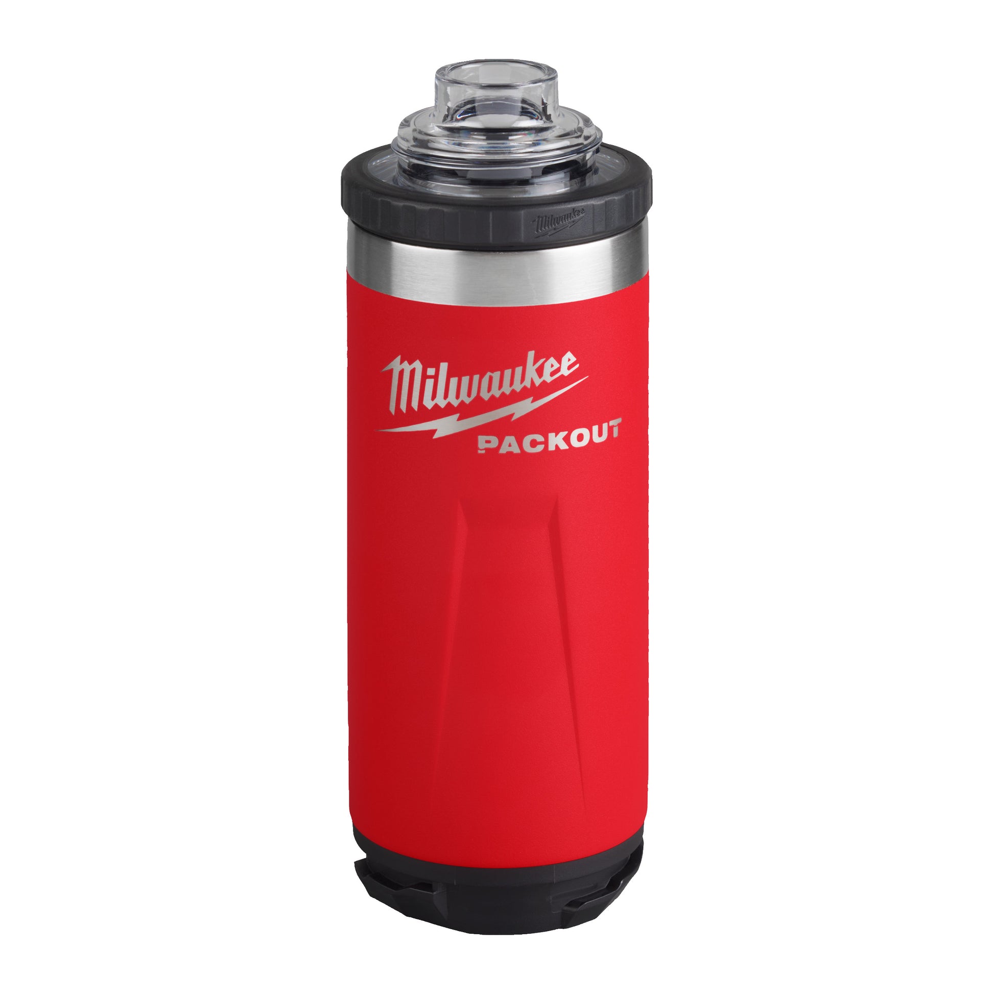 Milwaukee Thermosflasche PACKOUT rot ohne Schraubdeckel - 710 ml