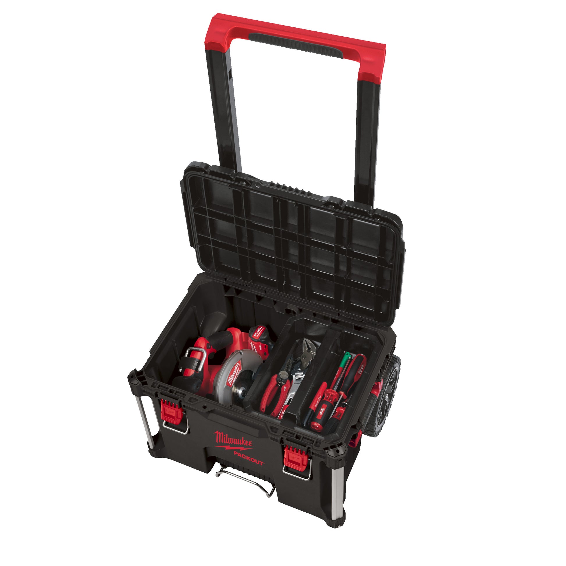 Milwaukee Trolley-Koffer PACKOUT Einsicht