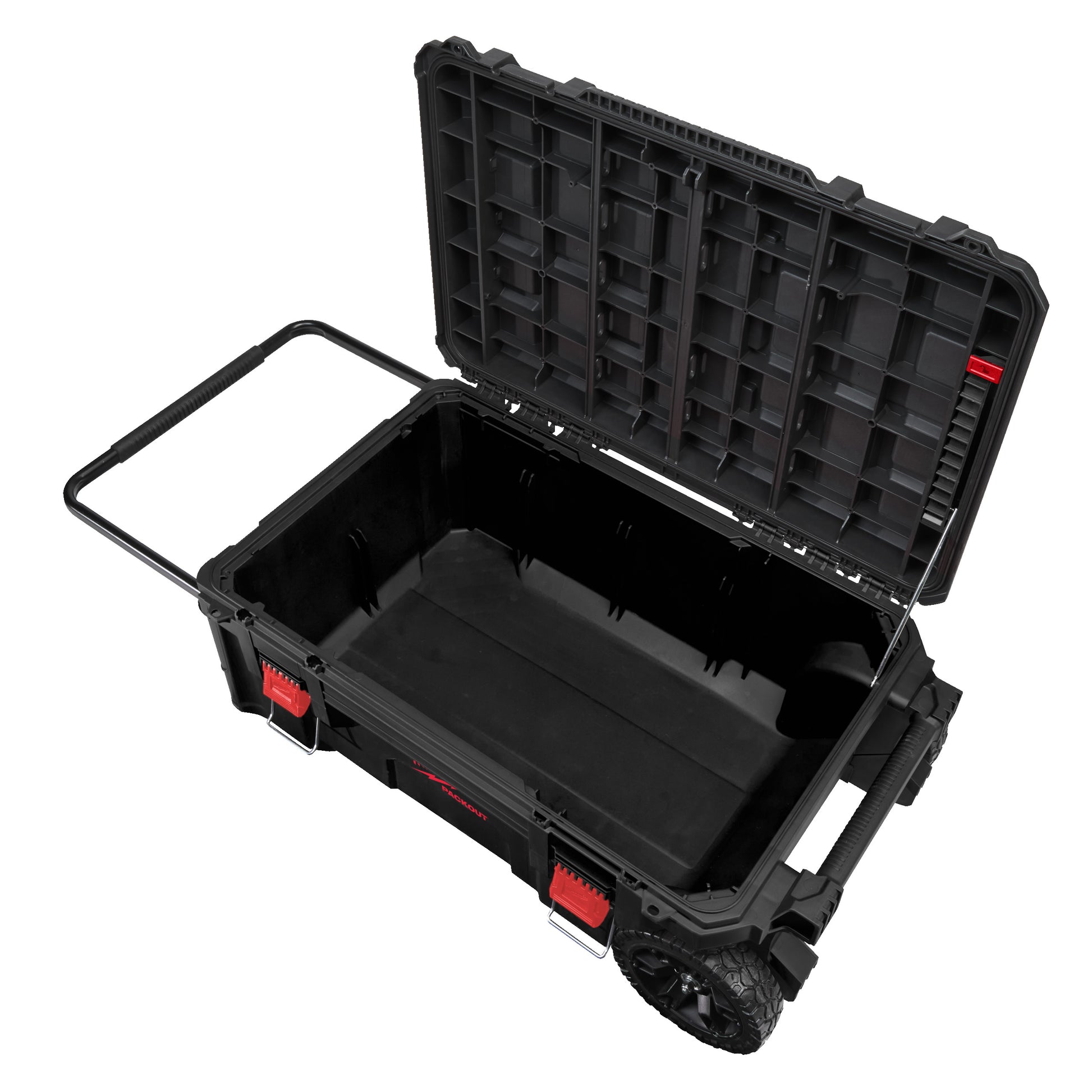 Milwaukee Trolley-Koffer PACKOUT XL geöffnet