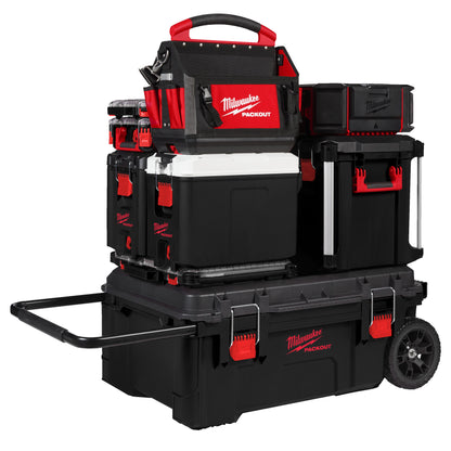 Milwaukee Trolley-Koffer PACKOUT XL in Aktion