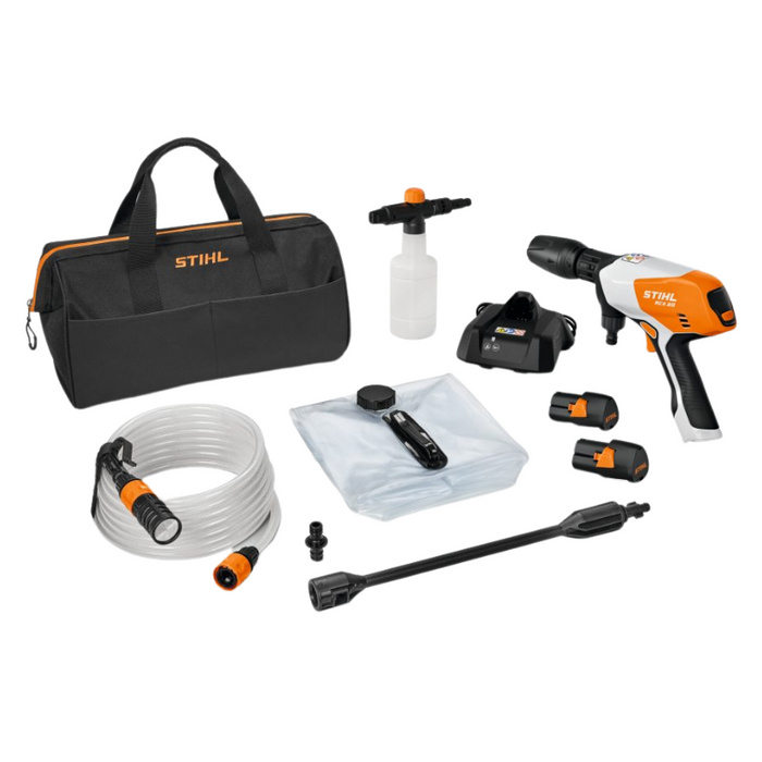 Stihl Akku-Hochdruckreiniger RCA 20 mit 2 x Akku und 1 x Ladegerät