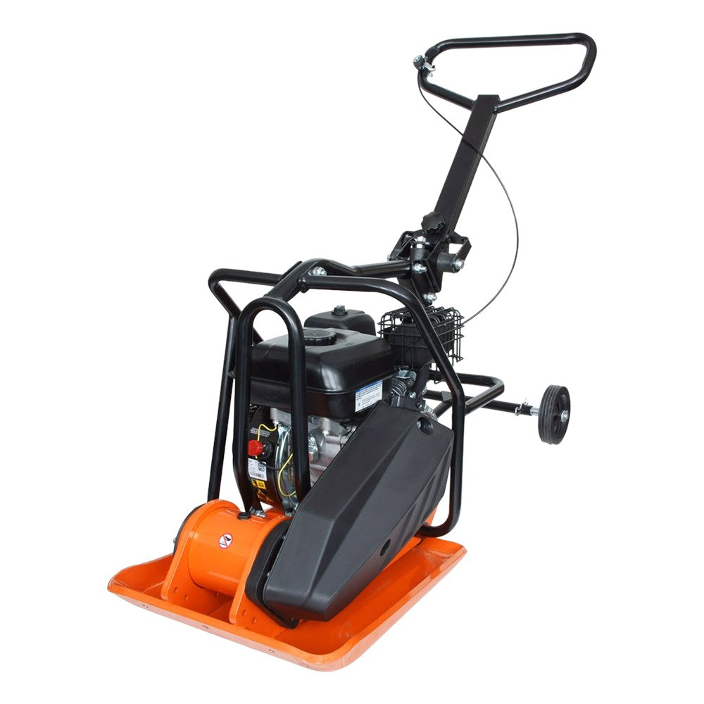 Altrad Eco Rüttelplatte GIANT – 80 kg SET mit Radsatz & Gummi-Vibrationsmatte