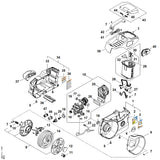 STIHL SA074309800 Sperrhebel positie 30 technische tekening