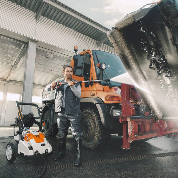 STIHL Elektro-Hochdruckreiniger RE 462 PLUS in Aktion