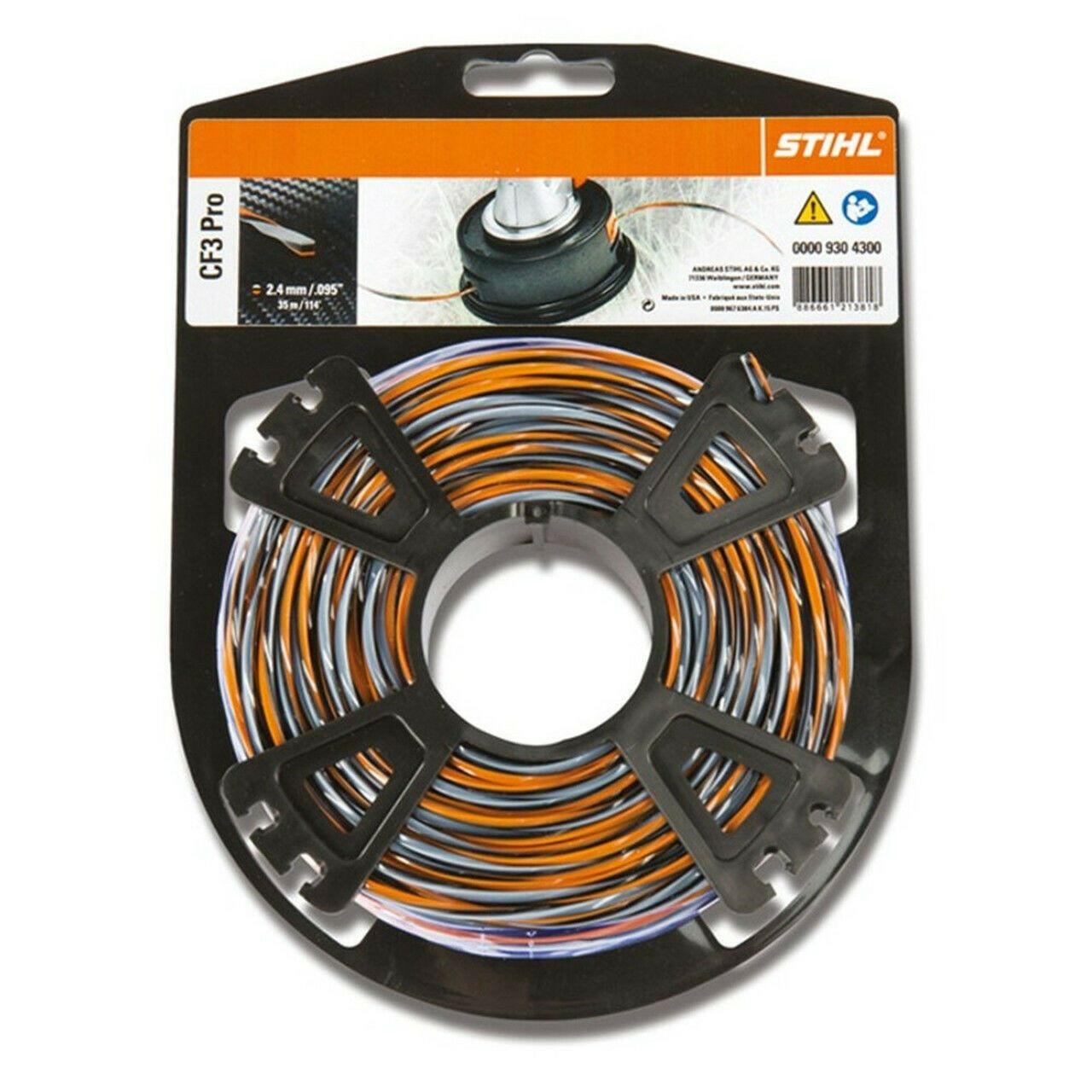 STIHL Mähfaden CF3 Pro kreuzförmig - 2,0 mm - 45 m Packung