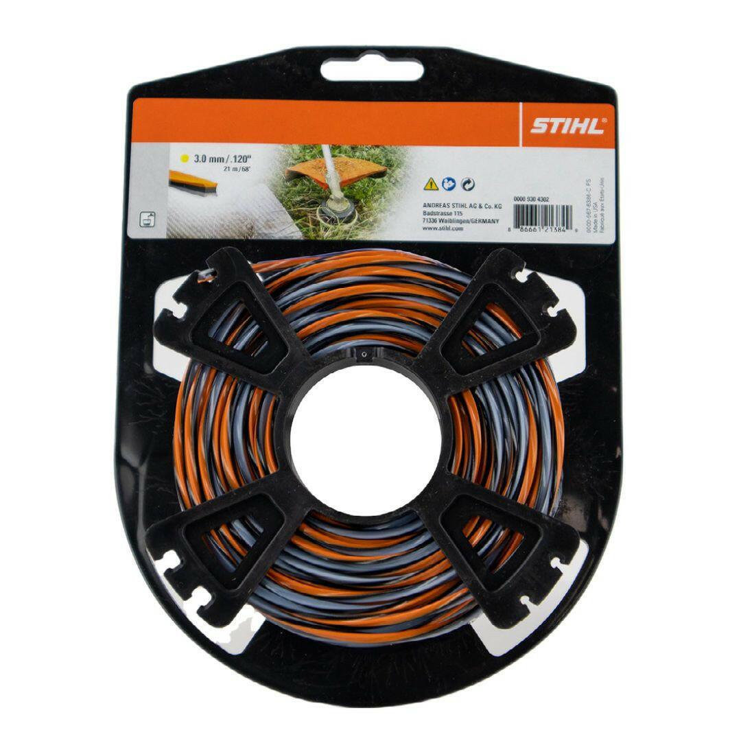STIHL Mähfaden CF3 Pro kreuzförmig - 3,0 mm - 22 m Packung