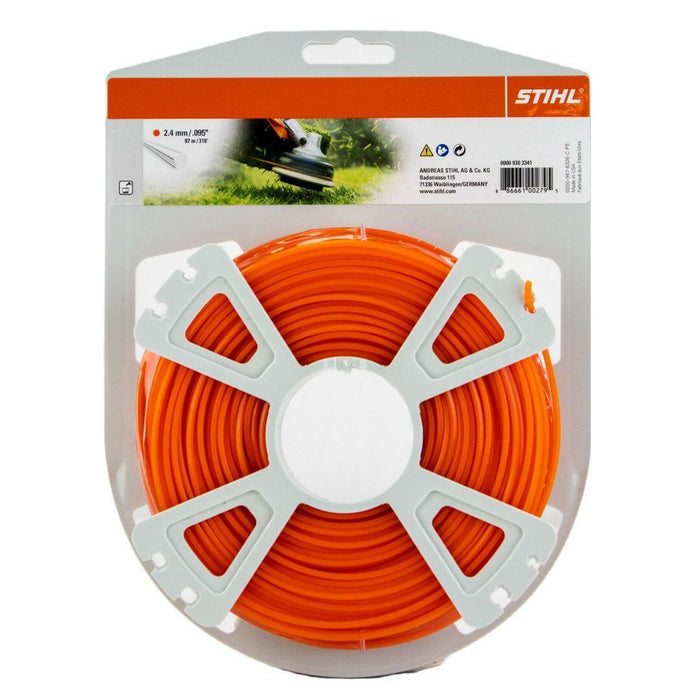STIHL Mähfaden fünfeckig - 2,4 mm - 97 m
