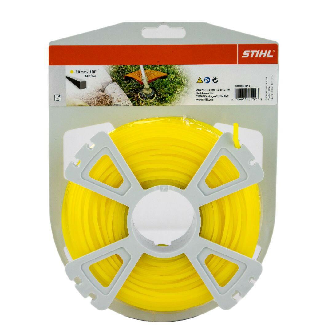 STIHL Mähfaden quadratisch - 3 mm - 53 m Packung