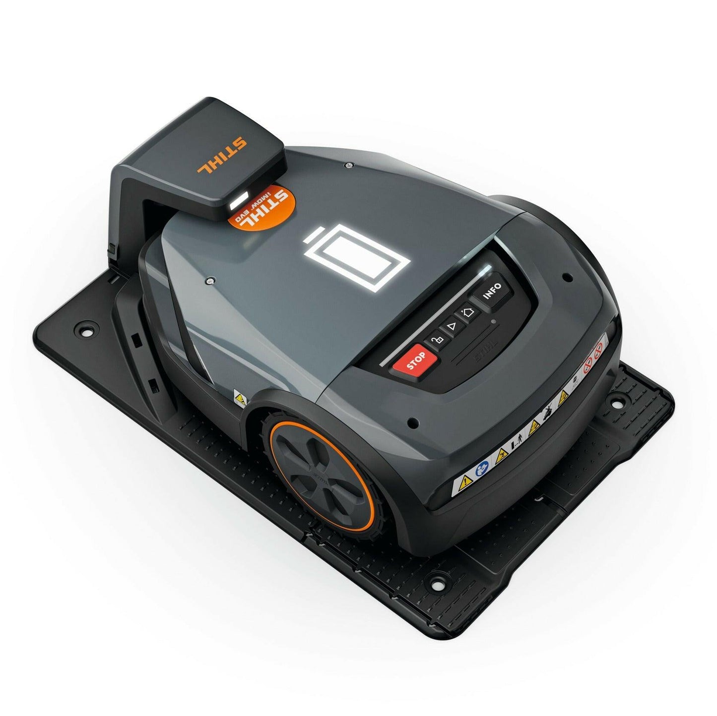 STIHL Mähroboter iMOW 5.0 EVO in Dockingstation