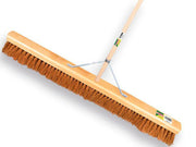 Solide Hallenbesen Kokos - 160 cm Stiel