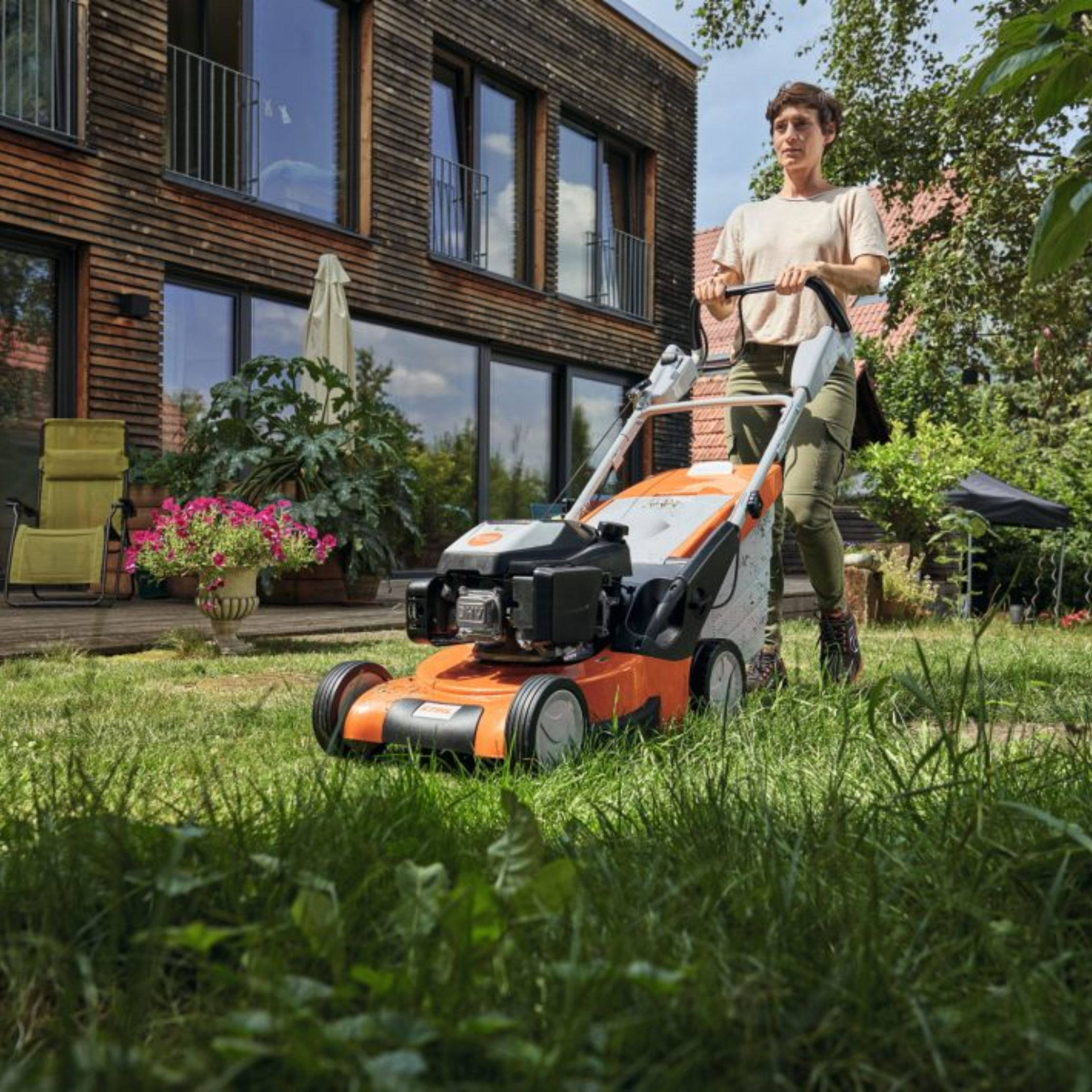 Stihl Benzin-Rasenmäher RM 545 - DEMOMODELL - Jetzt Stihl bei kaisers.jetzt