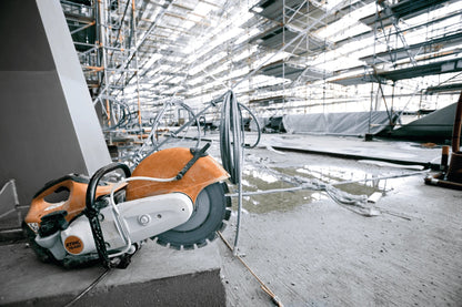 Stihl Benzin-Trennschleifer TS 420 + 2× AgroTech TURBO Diamant-Trennscheibe 350 mm (Set)