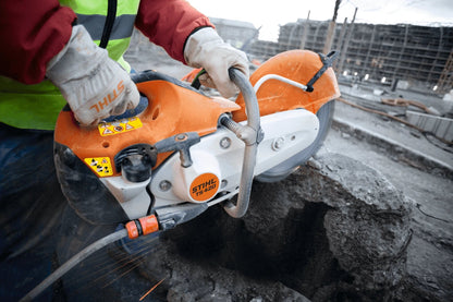 Stihl Benzin-Trennschleifer TS 420 + 1× AgroTech TURBO Diamant-Trennscheibe 350 mm (Set)