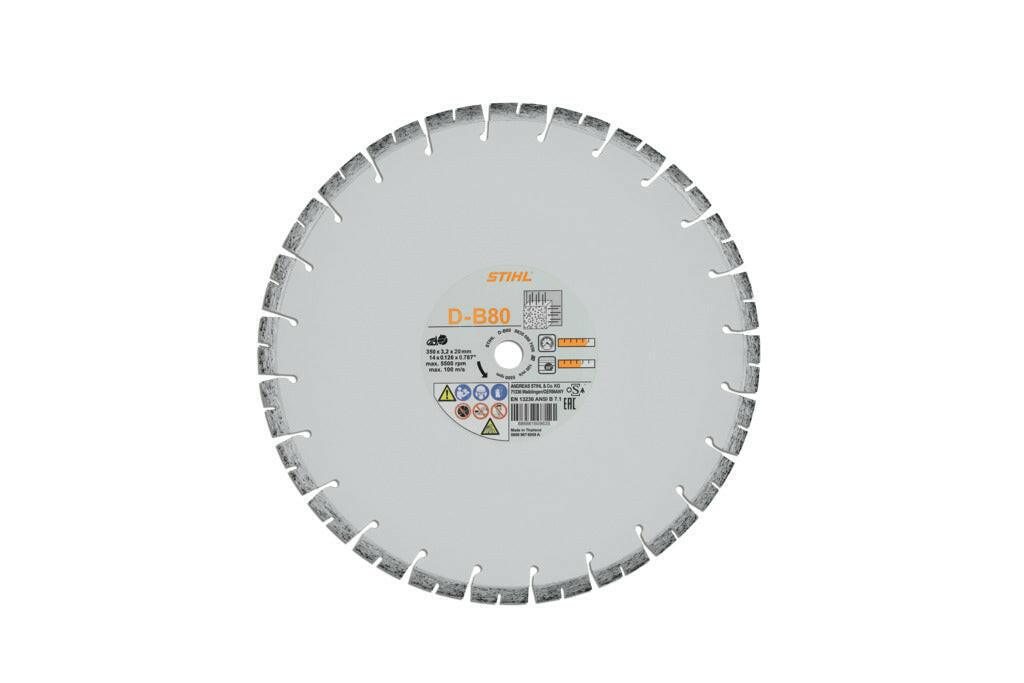 Stihl Diamant-Trennscheibe D-B80 - 350 mm - Jetzt Stihlbei kaisers.jetzt