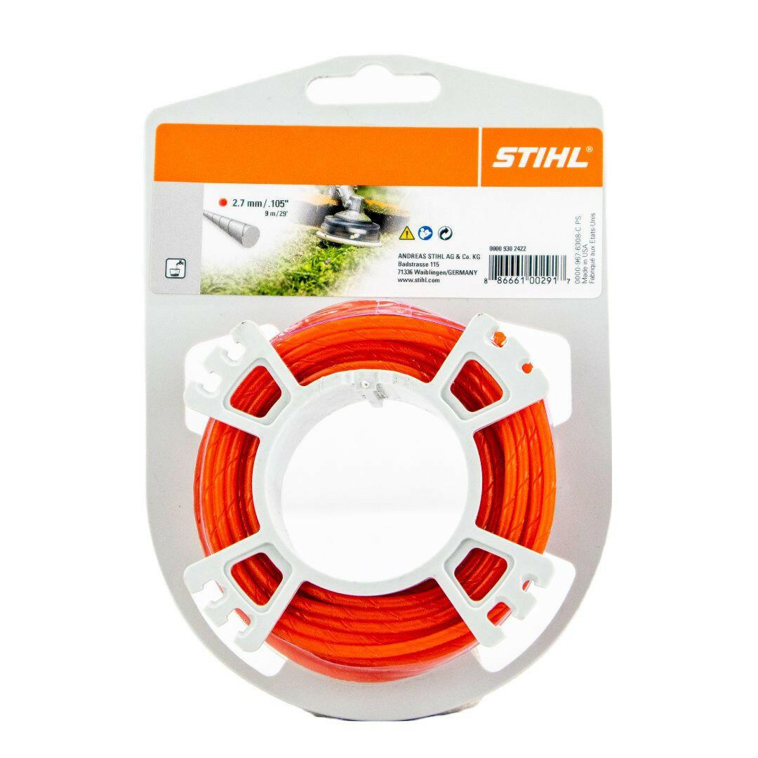 Stihl Mähfaden rund und geräuschlos - 2,7 mm, 9 m - Jetzt Stihl bei kaisers.jetzt