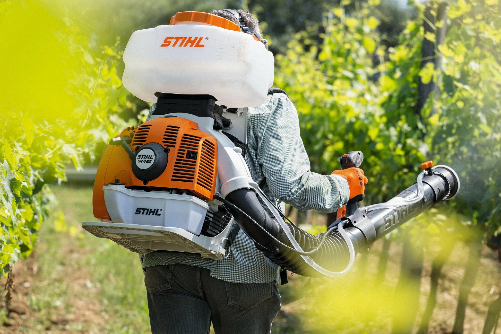 Stihl Ruckentragbares Benzin-Spruhgerat SR 450 - Jetzt Stihl bei kaisers.jetzt