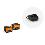 Stihl Starterset Plus - 2x Akku AK 20 und 1x Ladegerät AL 101