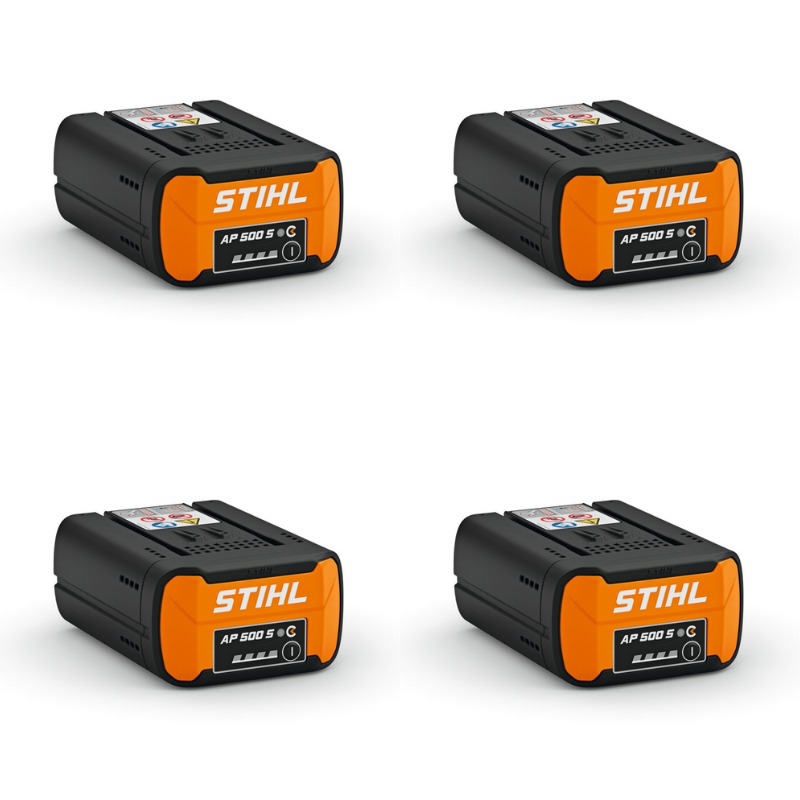 Stihl 4 x Akku AP 500 S - Aktionsset