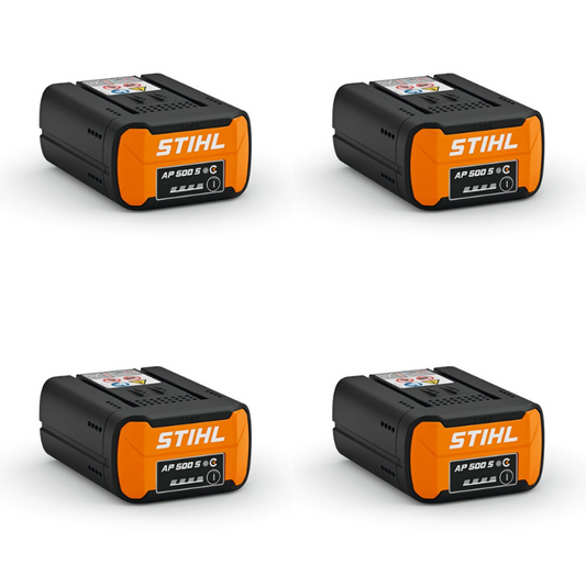 Stihl 4 x Akku AP 500 S - Aktionsset