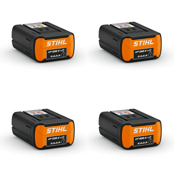 Stihl 4 x Akku AP 500 S - Aktionsset