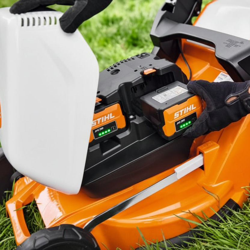 STIHL Akku-Rasenmäher 443.3 PV - AP 300 S + AL 301-kaisers.jetzt