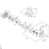 STIHL TB014005800 Sensor positie 29 technische tekening