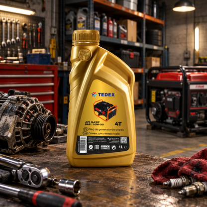 Tedex Öl für Stromerzeuger - 1 Liter
