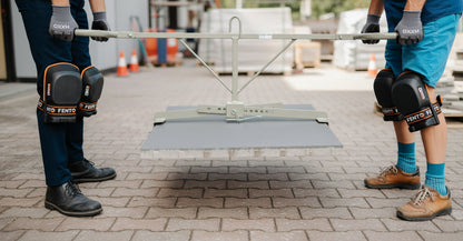 LABORA Plattenklemme / Randsteinklemme für 2 Personen – 500–1100 mm