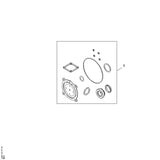 STIHL VB050071610 Dichtungssatz positie 1 technische tekening