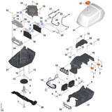 STIHL WA724301400 Elektronikmodul (Motor) positie 19 technische tekening