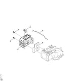 STIHL 0007-104-0501 Reglerstange positie 4 technische tekening