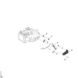 STIHL 0007-997-5500 Zugfeder positie 5 technische tekening